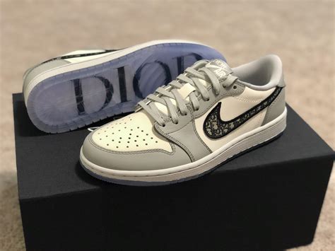 dior jordan low tops|Dior jordan 1 low price.